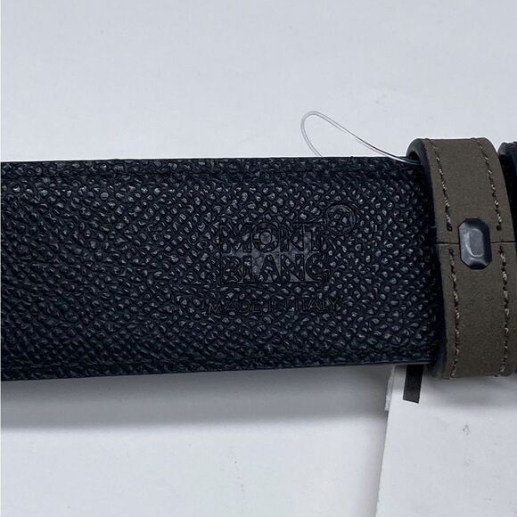 Montblanc Trapeze Adjustable & Reversible Leather Belt - Picture 9 of 9